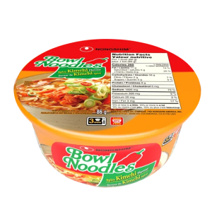 Spicy Kimchi Noodle Soup Bowls
