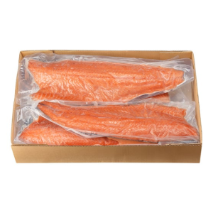 Atlantic Frozen Salmon Fillets Skin On