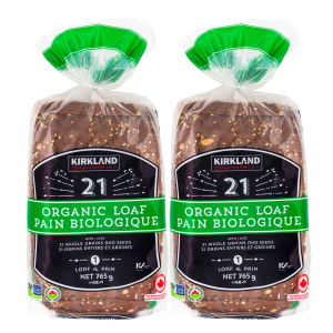 Organic 21 Whole Grains and Seeds Bread Loafs