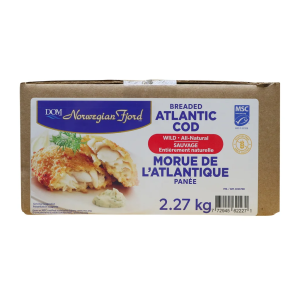Frozen Breaded Cod Portions