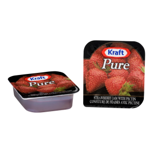 Single serve Strawberry Jam